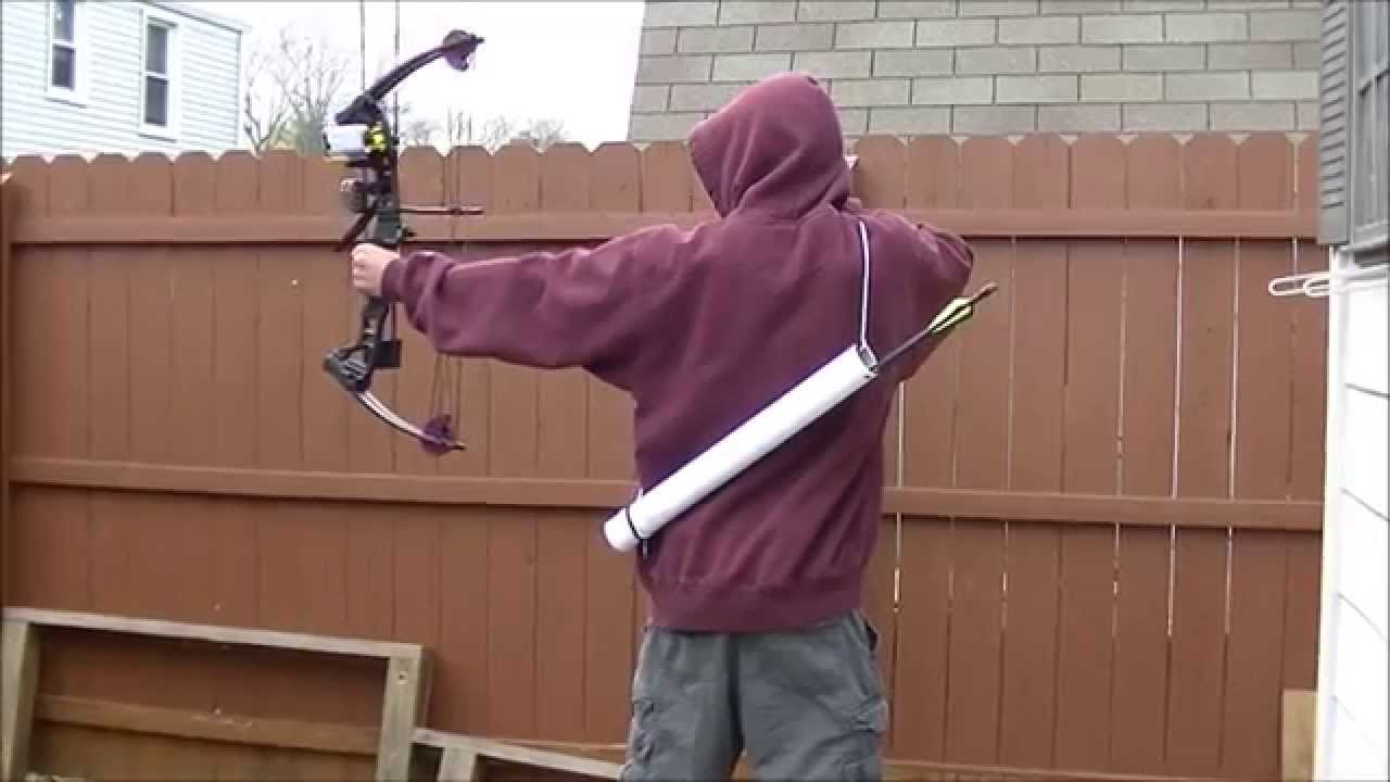 Mini Compound Bow Shooting (30lbs) "HD" YouTube