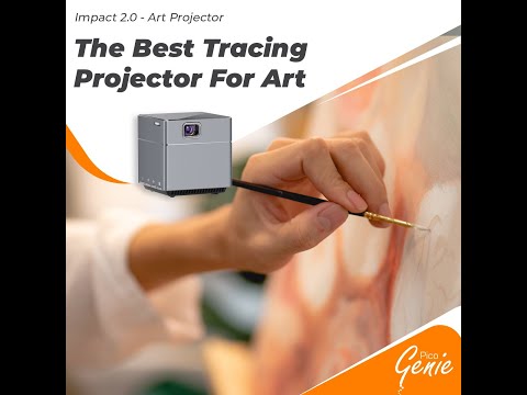 An incredibly time saving tool for artists!  Pico Genie Impact 2.0 projector