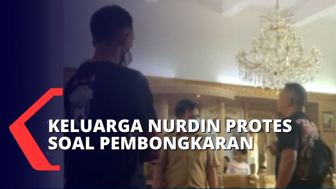Pemprov Sulsel Bongkar Paksa Rumah Jabatan Nurdin Abdullah, Berujung Adu Mulut dengan Keluarga