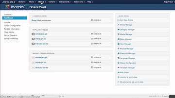 Joomla automatic installer for Multilanguage sites