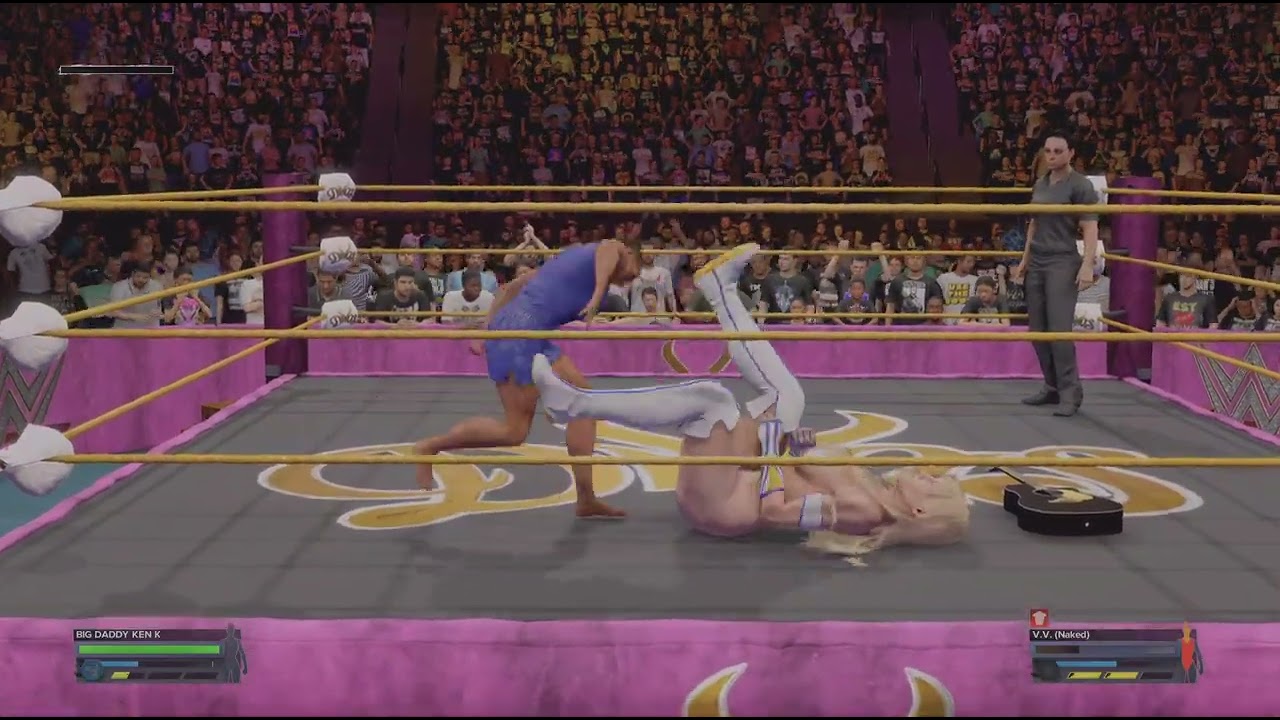WWE 2K24: Super Nasty Low blow To VV (Super Nasty Baby)