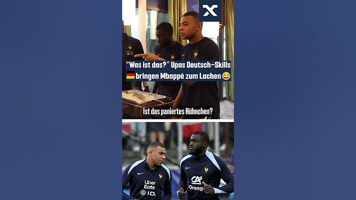Upa zeigt Mbappé seine Deutsch-Skills 😂 #euro2024 #fußball #shorts