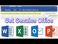 How to Remove Get Genuine Office Notification on Microsoft Office Products (Word, Excel, ppt..)