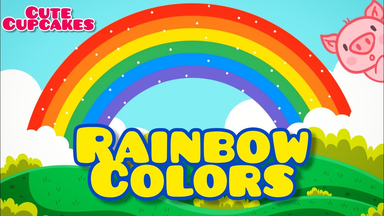 🌈 Rainbow, Colours for Kids