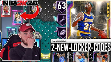 *INSANE* NEW LOCKER CODE 2K20 + G.O.A.T GALAXY OPAL MAGIC JOHNSON GAMEPLAY! (NBA 2K20 MYTEAM)