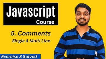 Comments In Javascript  | Javascript Tutorial In Hindi #5