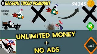 RAGDOLL TURBO DISMOUNT | UNLIMITED MONEY + NO ADS screenshot 1