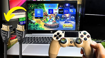 How to Connect PS4 To Laptop With HDMI Cable