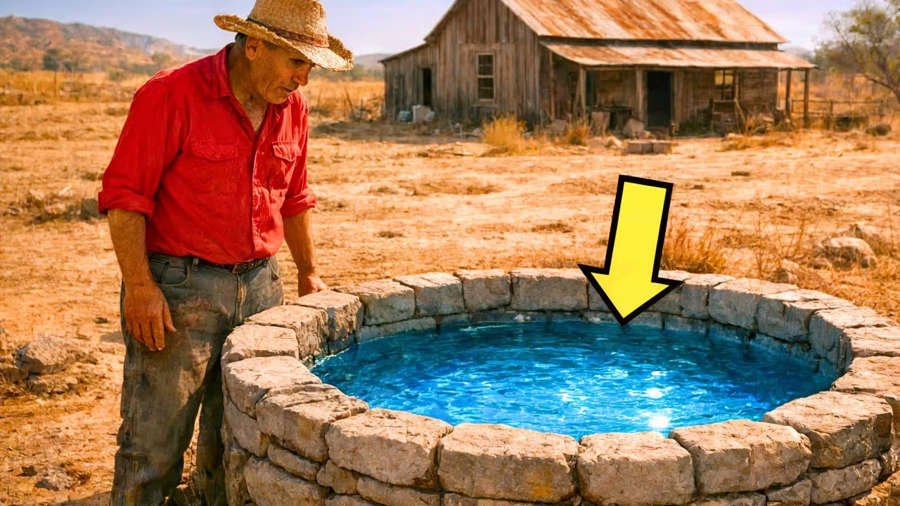 BĂRBAT SĂRAC A GĂSIT CEVA INCREDIBIL ÎN FÂNTÂNA FERMEI ABANDONATE