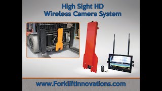 Wireless Forklift Camera System  High Sight HD