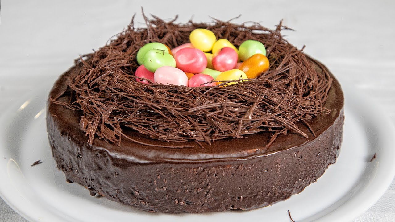 Nem csak szép...  Húsvéti csokoládétorta