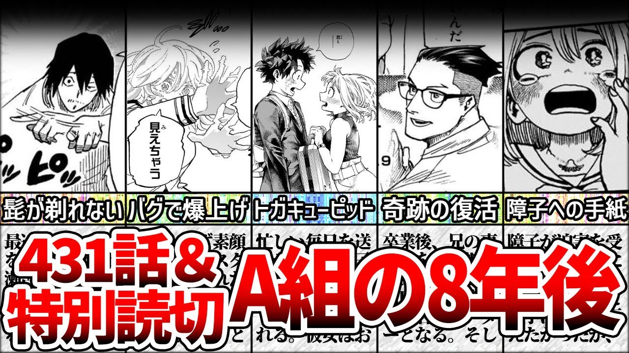 ヒロアカファイナルファンブック】最新ヒーローチャートから恋の行方