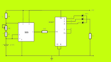 DIY LED Chaser: 3 Channel LED Chaser Using CD 4017