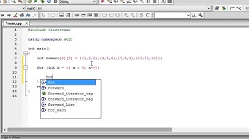C++ tutorial 17. Multidimensional Arrays