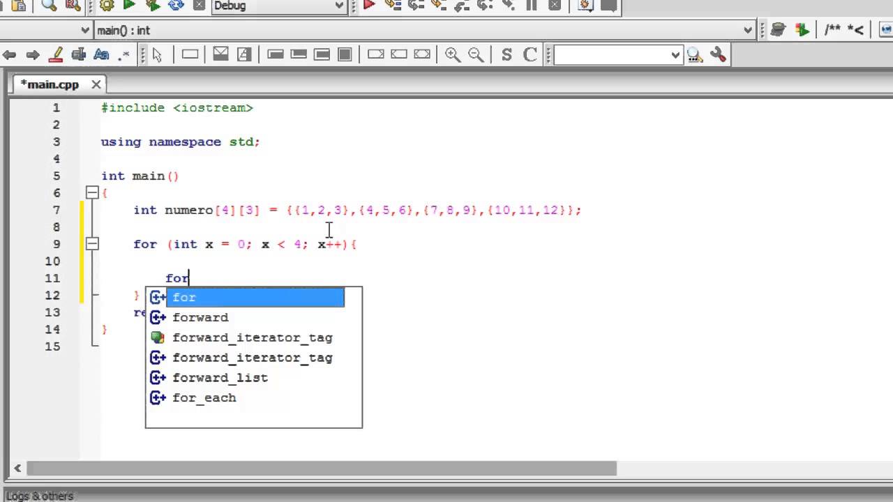 C++ tutorial 17. Multidimensional Arrays - YouTube