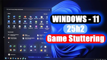Fix Windows 11 25H2 Stuttering Issue – Nvidia Confirms It ✅