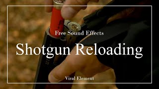 Shotgun Reloading Sound Effect | High Quality, Free Download