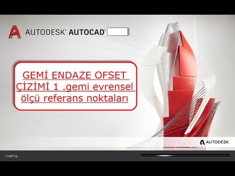 GEMİ ENDAZE OFSET ÇİZİMİ 1 .gemi evrensel ölçü referans noktaları