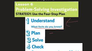 Gr4 1-6 Use the Four-Step Plan