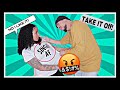 WEARING A " SINGLE AF" SHIRT TO SEE HOW HUSBAND REACTS| HE GETS HEATED!!