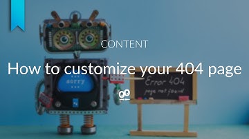 How to customize your 404 page | GoodBarber Classic Apps Tutorials