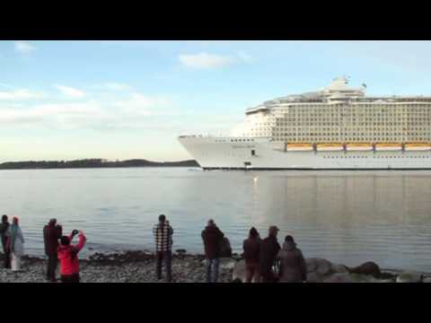 In October 30th 2009, Oasis Of The Seas is leaving from Turku, Finland and it's heading to Fort Lauderdale, Florida USA. Maiden voyage is in December 5th 2009.