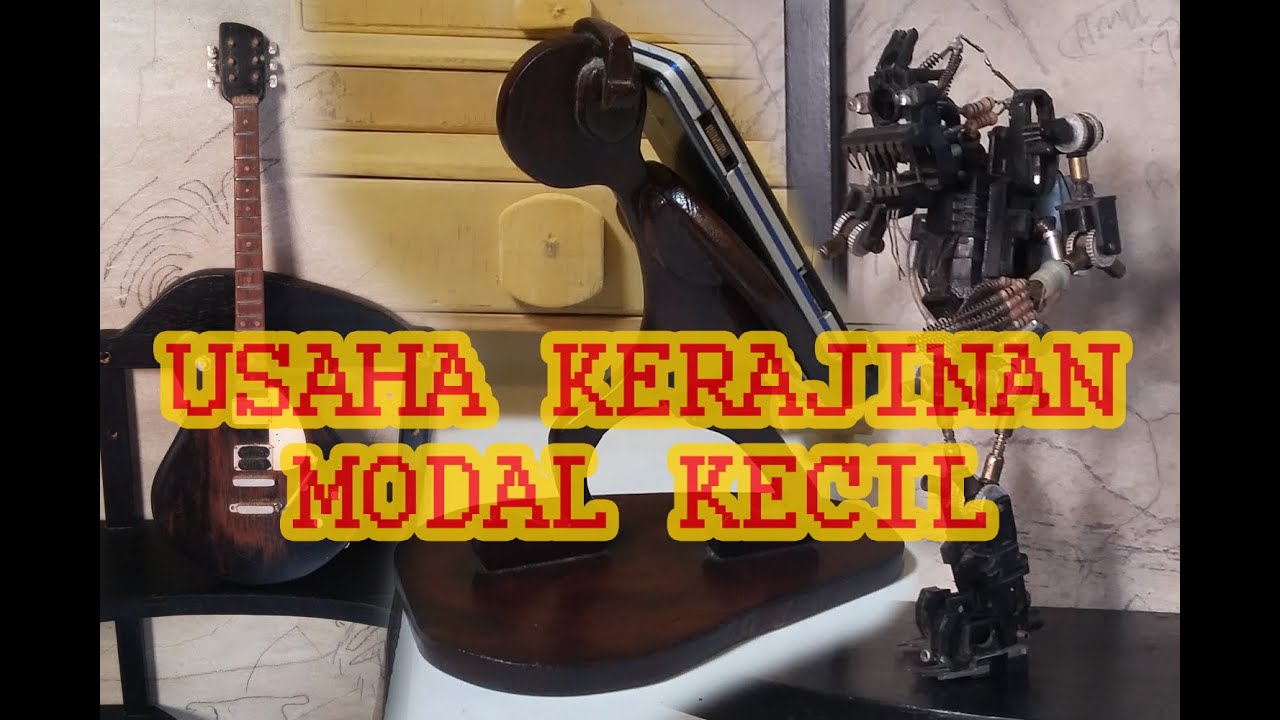 Usaha Kerajinan  Modal Kecil  dari Limbah Kayu  YouTube