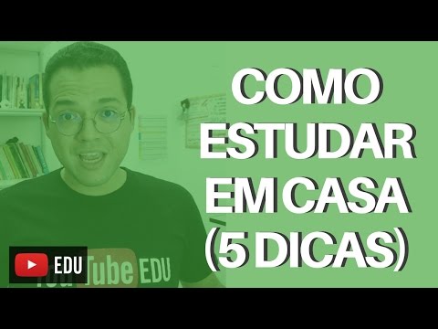 Vídeo: Como Estudar Em Casa