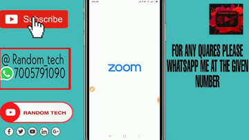 How to fix profile picture change option not showing in zoom cloud meet app 100% solved