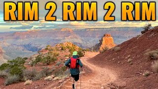 Grand Canyon Rim To Rim To Rim Run