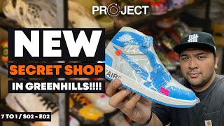 New Sneaker Secret Shop in Greenhills! (Legit Jordans, Supreme, Etc)