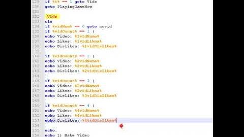 Youtube Rpg - Batch File Game - Ep 4 - More Posibilites