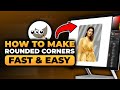 GIMP How To Make Rounded Corners (100% WORKS) | FAST &amp; EASY | NO Yapping! | Rounded Corners GIMP