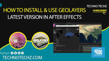🔴 How to Install & Use GeoLayers Latest Version in After Effects 🚀