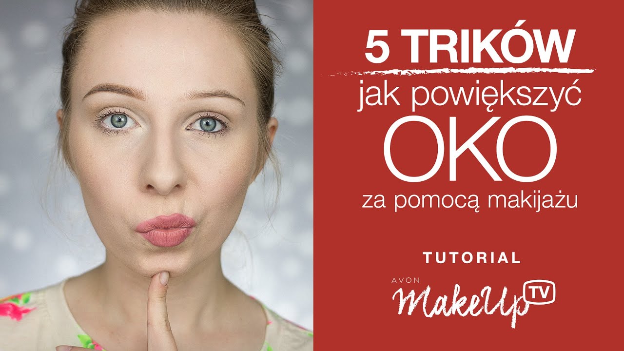 5 trików jak powiekszyć oko makijażem