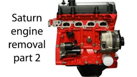 Saturn engine parts (Part 2)