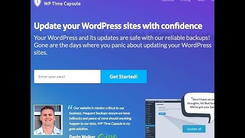 WP Time Capsule Review - effortless WordPress incremental backups