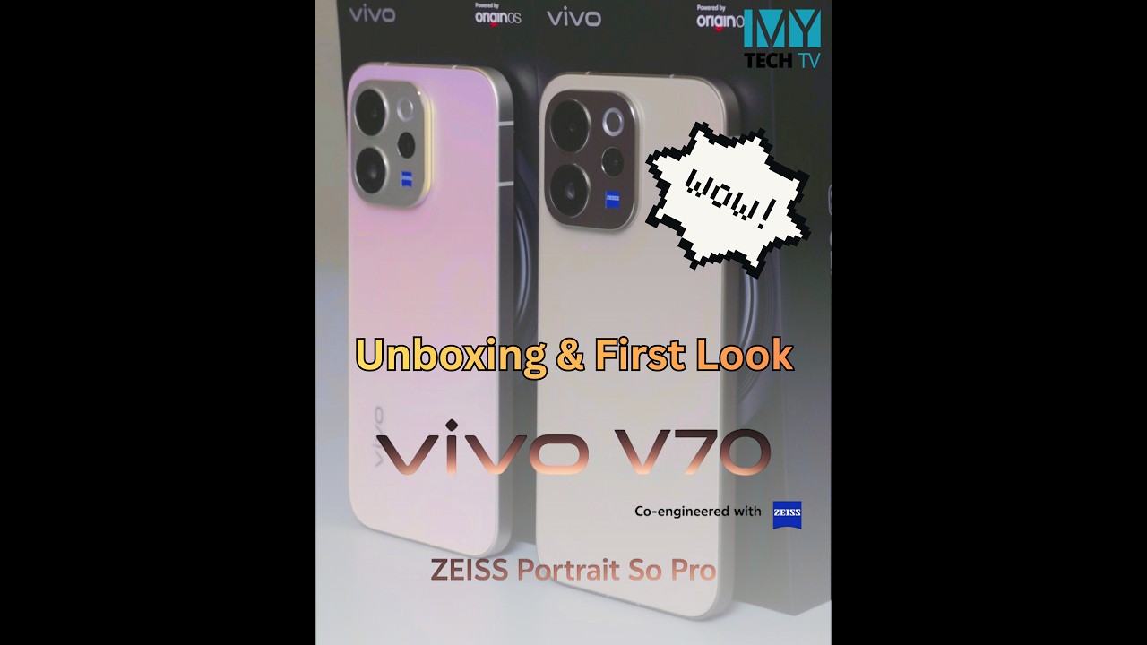 vivo V70 Unboxing