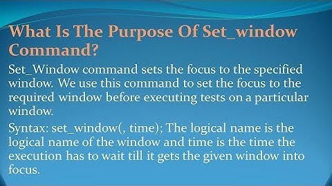 WinRunner Interview Questions and Answers for freshers and experienced– Part 2