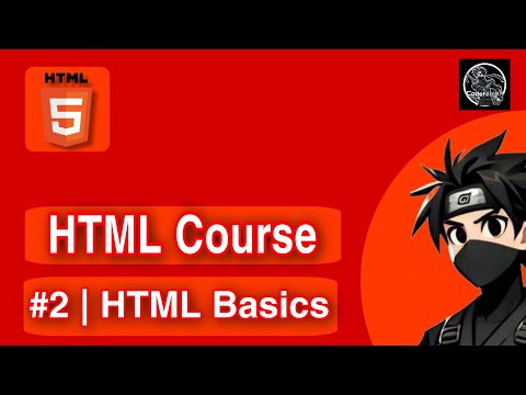 HTML Basics: Creating Your First Webpage | HTML Course (2).