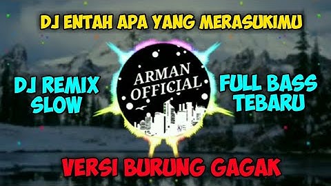 DJ Entah Apa Yang MerasukimuVersi Burung Gagak(RemixTerbaru 2019)