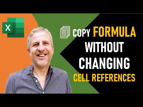 Copy or Move Formulas Without Changing Cell References In Excel - 3 Methods