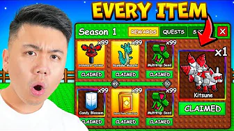 *NEW* Grow a Garden SEASON 1 PASS! (100% UNLOCKED) thumbnail