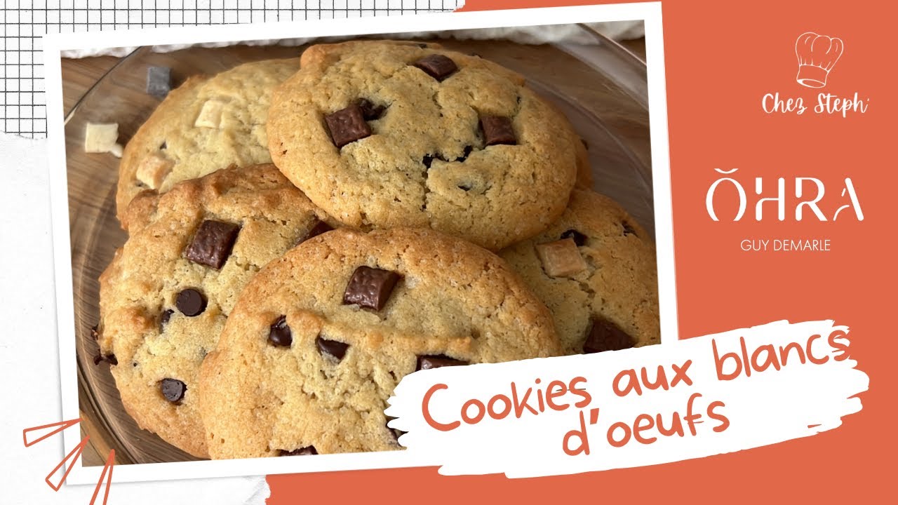 COOKIES AUX BLANCS D'OEUFS : l'atelier culinaire Guy Demarle