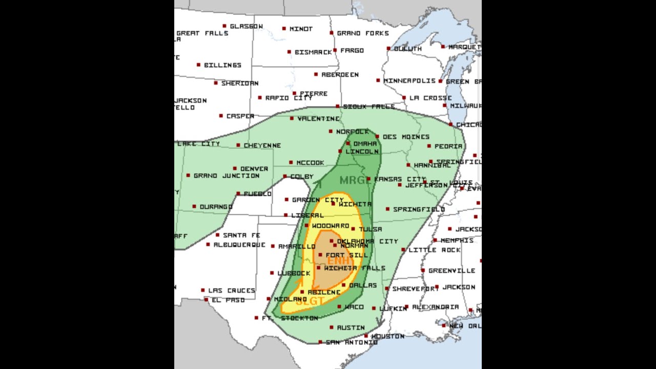 🔴LIVE - NOCTURNAL TORNADO THREAT tornadoes, 70-80 MPH winds, and large ...