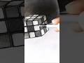 How to draw a realistic cube #Shaurya sketch