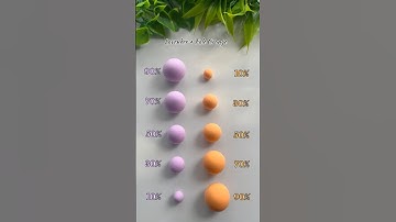 Lavender + Pale Orange, Satisfying Colour Mix!🎨#shorts #colors #colormixing #satisfying #clay #fyp