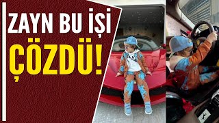 ZAYN ŞİMDİ DE FERRARI KULLANDI!