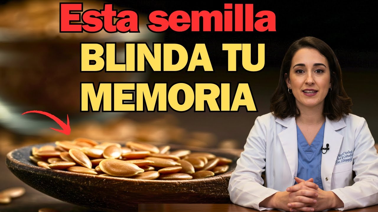 La semilla que neurólogos llaman 'ORO CEREBRAL': Úsala así para blindar tu MEMORIA | Dra. Raquel Gil