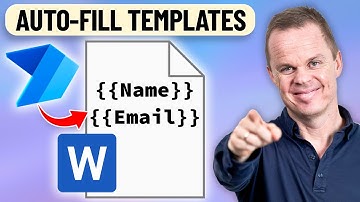 Populate a Microsoft Word Template in Power Automate Desktop